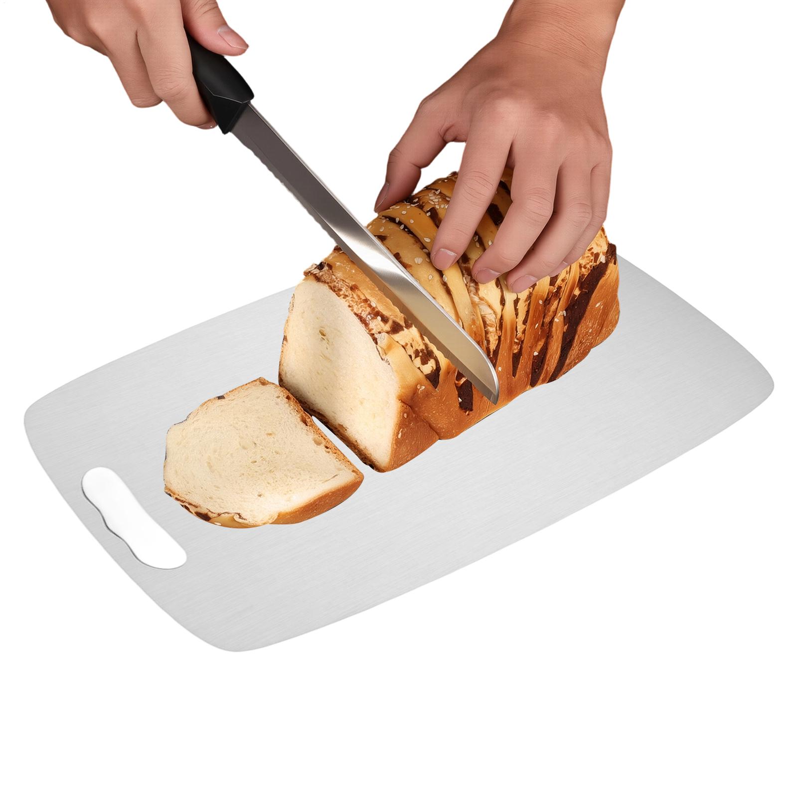 Meal Prep Chicken - 1.2mm Kalınlığında Paslanmaz Çelik Doğrama Tahtası