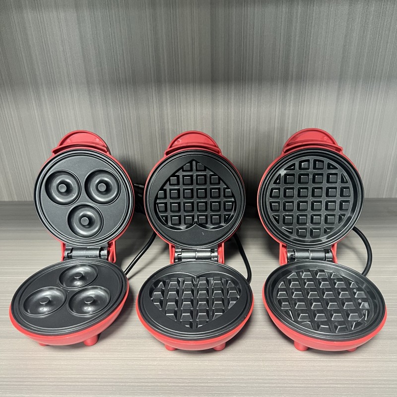 Breakfast Sandwich Press - Çok Fonksiyonlu Mini Kalp Şeklinde Waffle