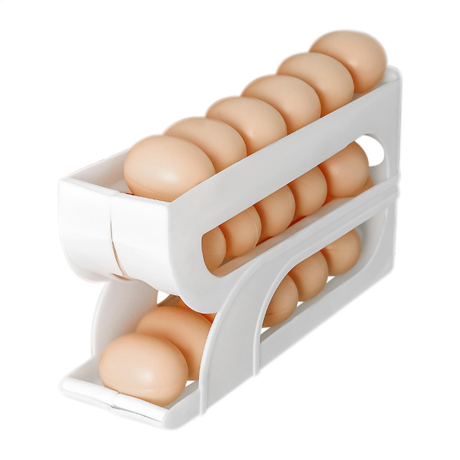Meal Prep Eggs - Buzdolabı için 3 Katlı Otomatik Döner