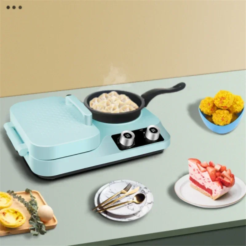 Breakfast Sandwich Press - 4'ü 1 arada hafif yemek makinesi/öğün