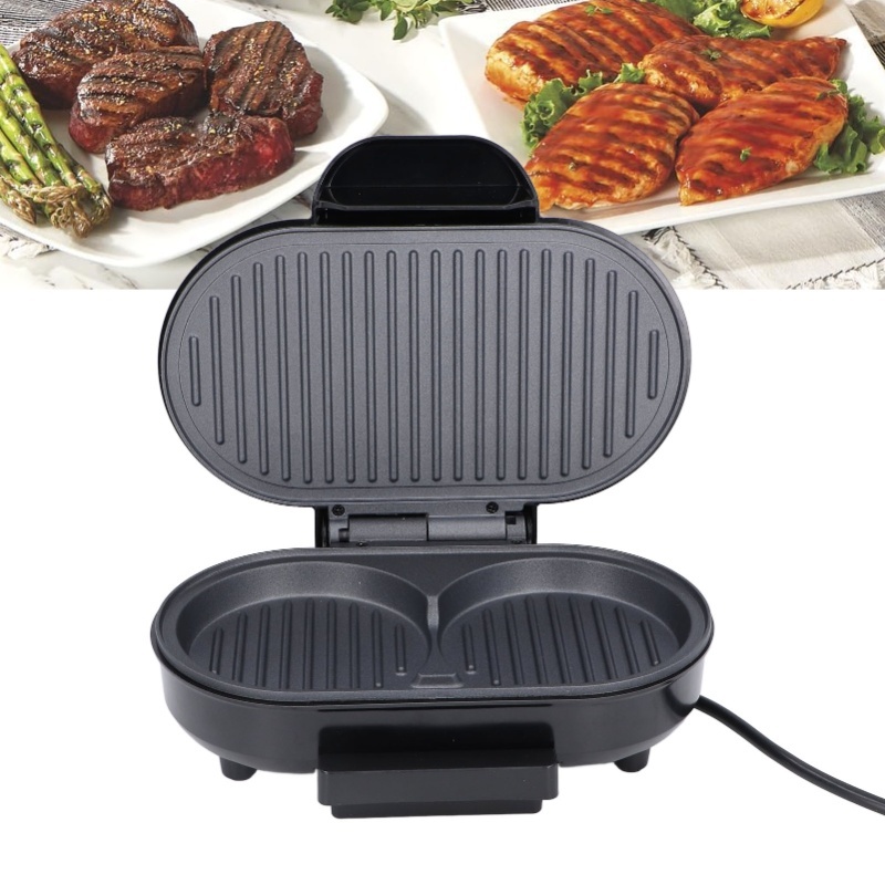 Breakfast Sandwich Press - 750W Elektrikli Biftek Izgarası, Elektrikli Burger