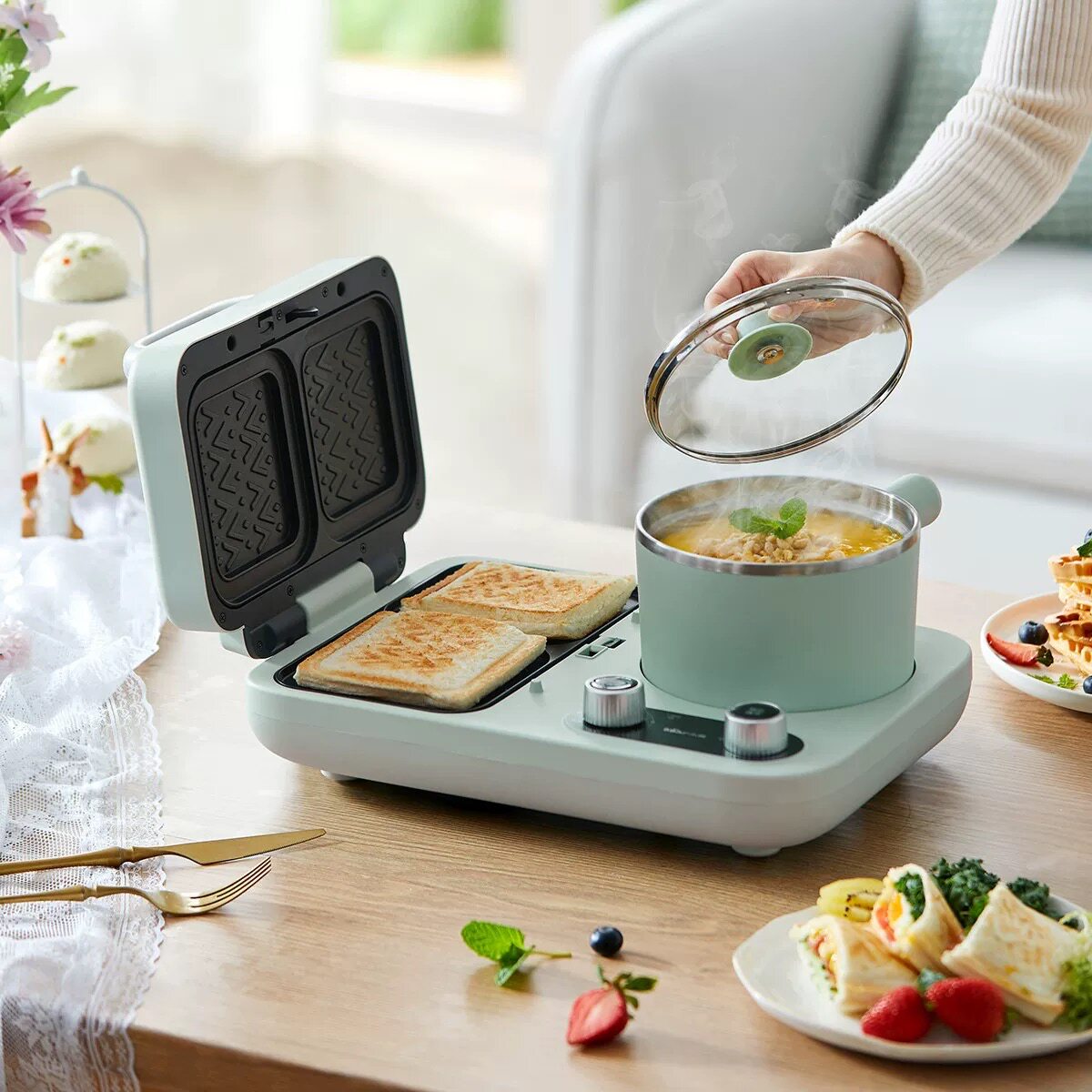 Sandviç Makinesi Kahvaltı Maki - Breakfast Sandwich Press incelemesi ve fiyatı