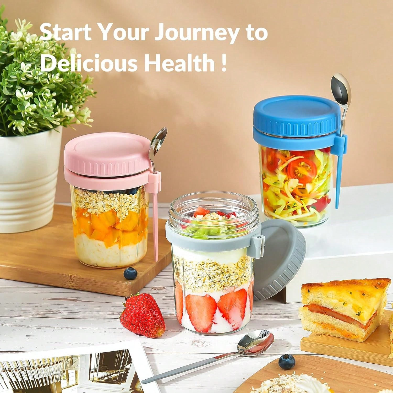 4'lü Paket Gece Yavru Buğdayı  - Meal Prep Overnight Oats incelemesi ve fiyatı