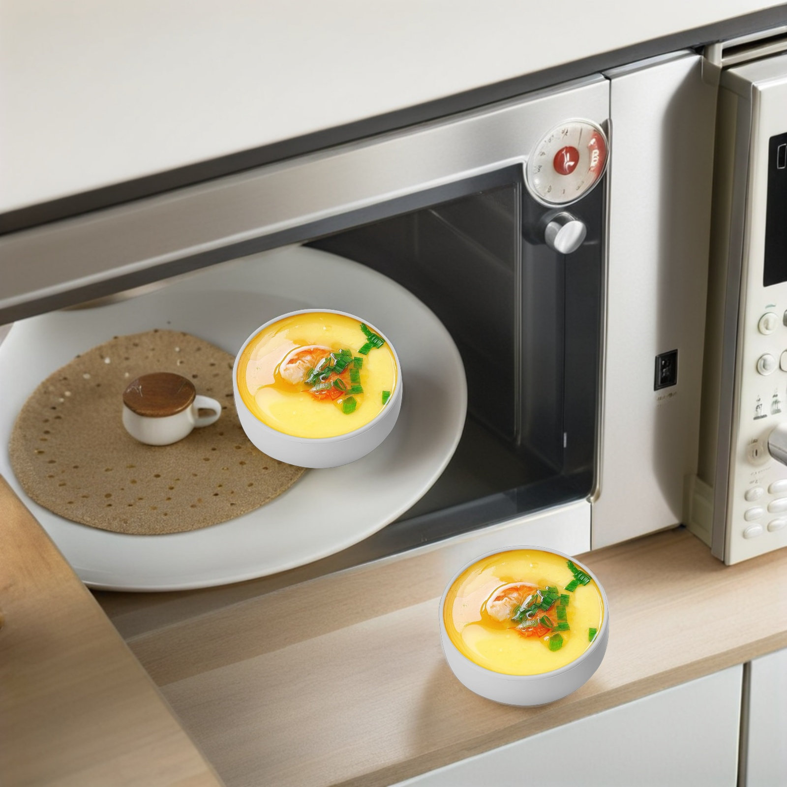 3 Adet Silikon Air Fryer Yumur - Meal Prep Healthy Breakfast incelemesi ve fiyatı