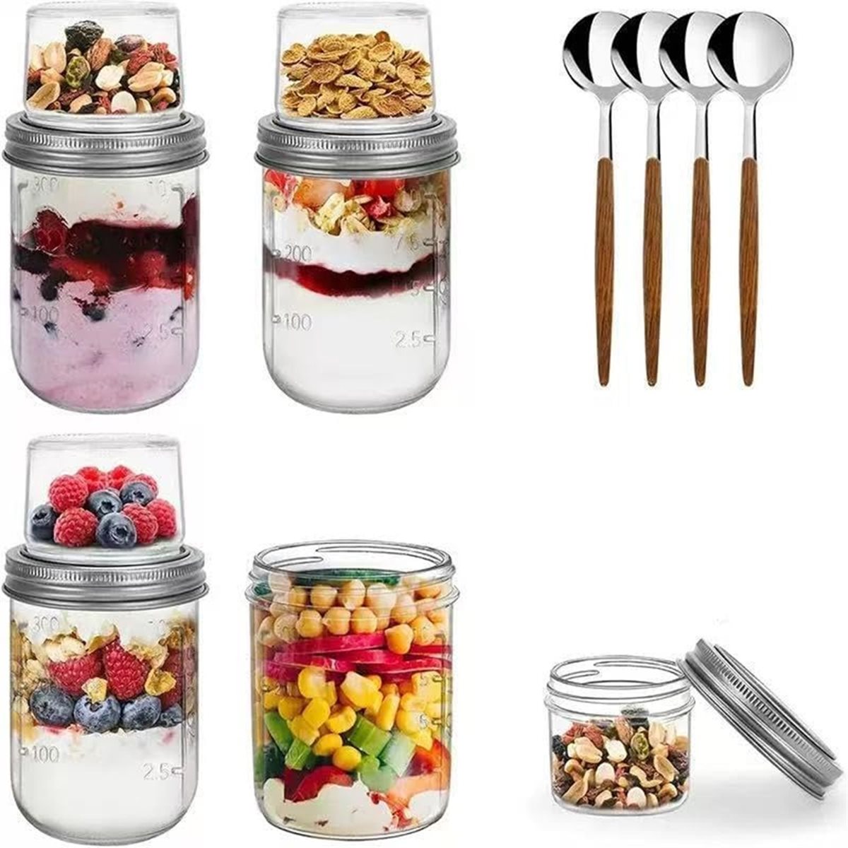 BAAE Gecelik Yulaf Ezmesi Kapl - Meal Prep Overnight Oats incelemesi ve fiyatı