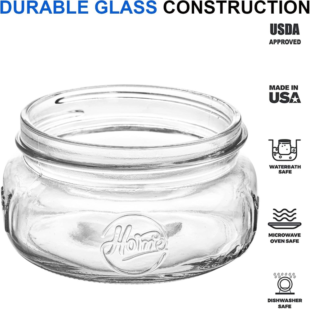 12'li Paket 8oz Geniş Ağızlı C - Meal Prep Overnight Oats incelemesi ve fiyatı