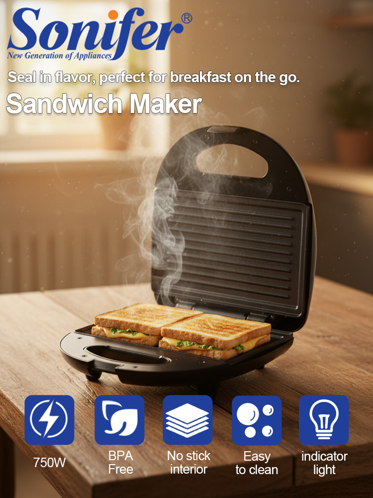 Sandviç Makinesi Sonifer SF-61 - Breakfast Sandwich Press incelemesi ve fiyatı