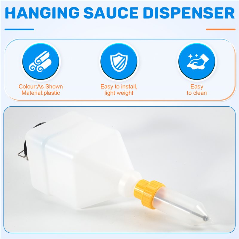 AB47-5.5L Sos Şişesi Sıkma Şiş - Sauce Squeeze Bottle incelemesi ve fiyatı