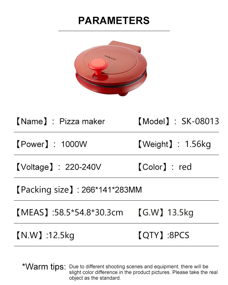 110V Elektrikli Pizza Makinesi - Breakfast Sandwich Press incelemesi ve fiyatı
