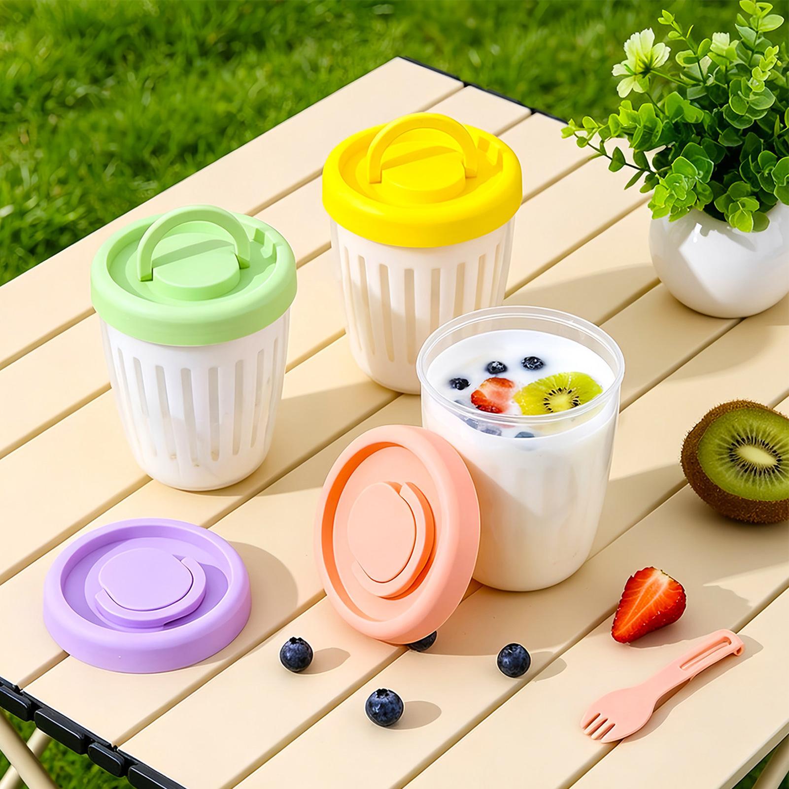 Kapaklı Yoğurt Kapları, Süzgeç - Meal Prep Overnight Oats incelemesi ve fiyatı