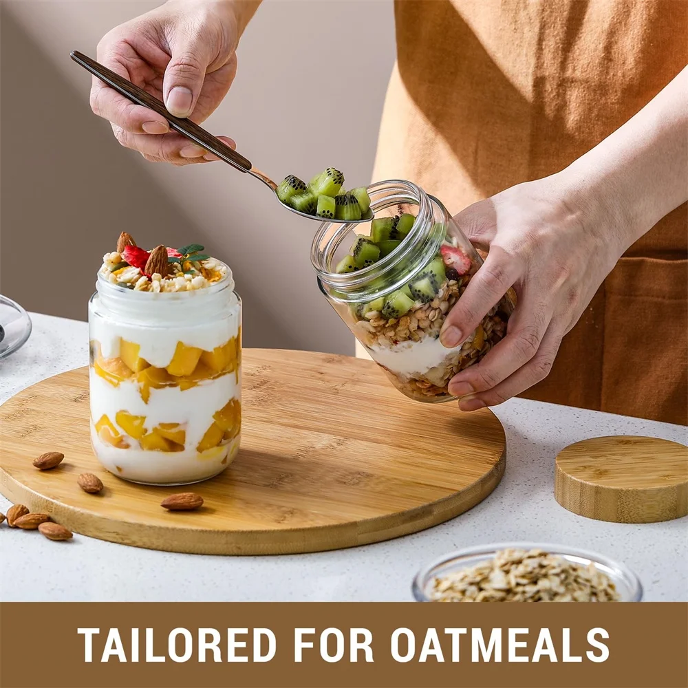 16oz Gecelik Yulaf Ezmesi Kapl - Meal Prep Overnight Oats incelemesi ve fiyatı