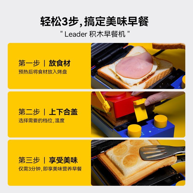 Sandviç yapma makinesi, ev tip - Breakfast Sandwich Press incelemesi ve fiyatı