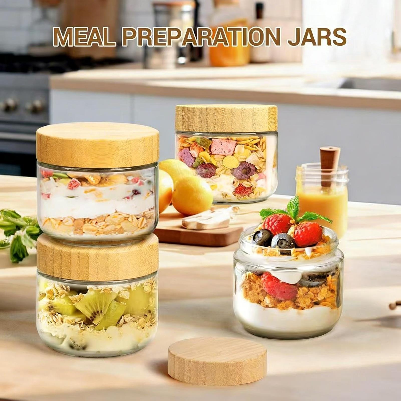 Gecelik Yulaf Ezmesi Kabı 4 Pa - Meal Prep Overnight Oats incelemesi ve fiyatı