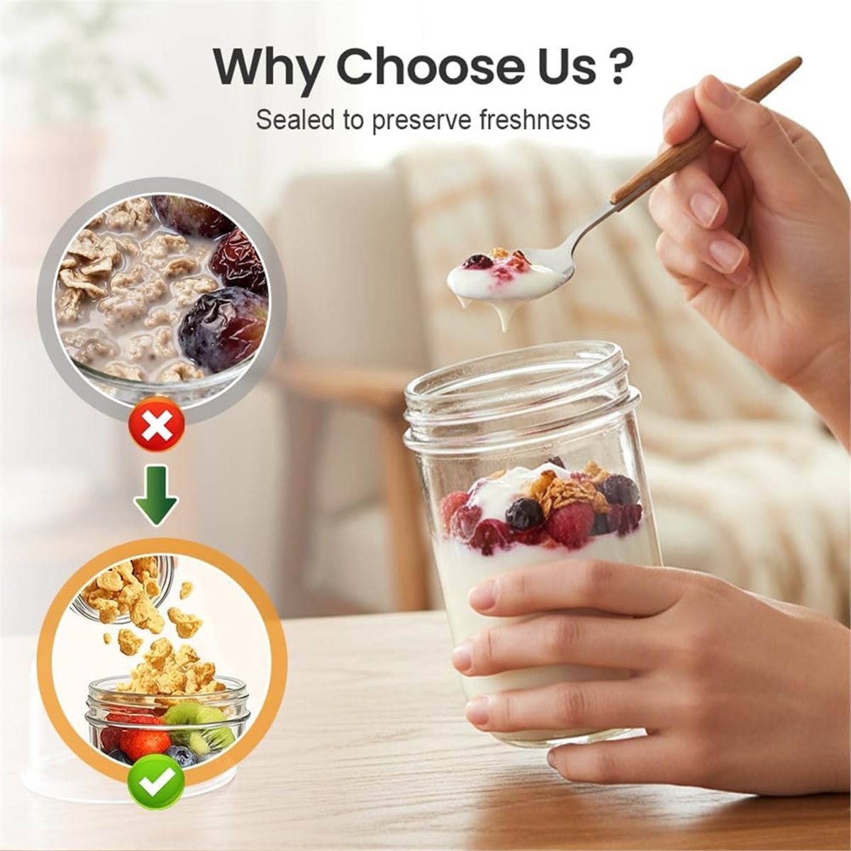 2026 Trend Kapaklı Gecelik Yul - Meal Prep Overnight Oats incelemesi ve fiyatı