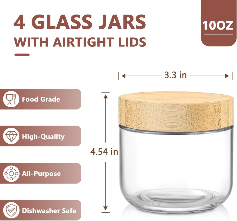 10 Oz Gecelik Yulaf Ezmesi Kap - Meal Prep Overnight Oats incelemesi ve fiyatı